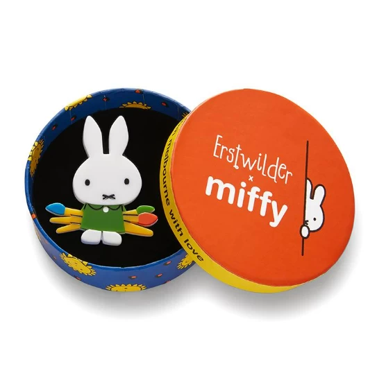 Erstwilder Miffy The Artist Brooch 2 Erstwilder Miffy The Artist Brooch - Image 2
