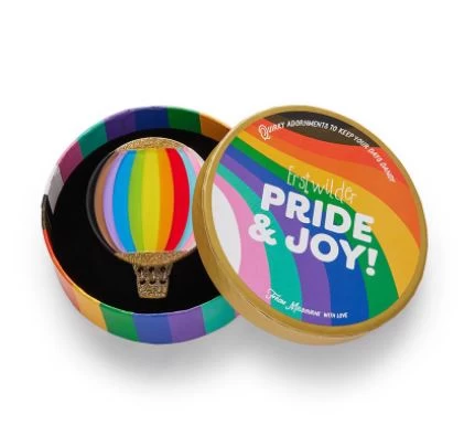 Erstwilder Pride And Joy Inclusion Around The World Brooch 2 Erstwilder Pride And Joy Inclusion Around The World Brooch - Image 2