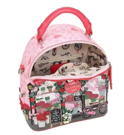 Vendula Pink Flower Shop Nova Mini Backpack 19 Vendula Pink Flower Shop Nova Mini Backpack -Chic Shoes Store Backpack8 53f8dbcf 5243 47b9 a51f b5365b5c27db