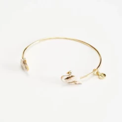 Fable England Swans Bangle
