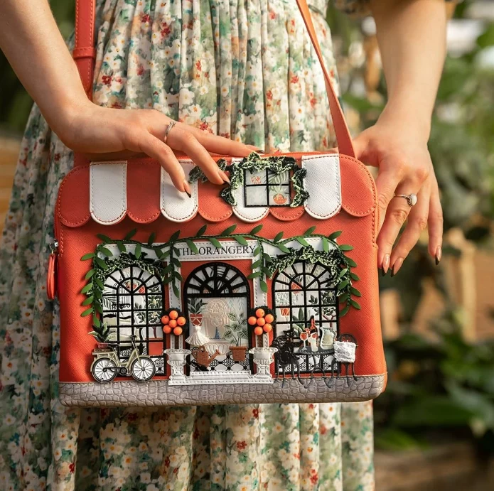 Vendula Orangery Bella Triple Compartment Bag 2 Vendula Orangery Bella Triple Compartment Bag - Image 2