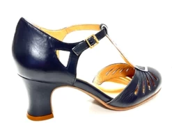 Rock N Dot Dafne Navy -Chic Shoes Store Blue4