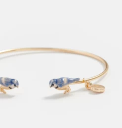 Fable England Blue Tit Bangle