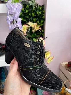 Laura Vita Alcizeeo Arty Noir -Chic Shoes Store Boot22