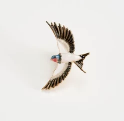 Fable England Swallow Brooch