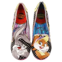 Irregular Choice Looney Tunes Bunny Love -Chic Shoes Store BunnyLove8