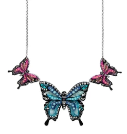 Erstwilder Melanie Hava Butterfly Gunggamburra Necklace