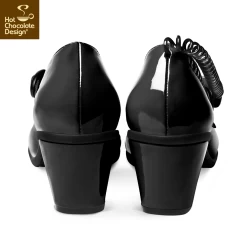 Hot Chocolate Design Call Me Black -Chic Shoes Store CallMeBK2