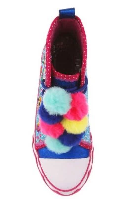 Irregular Choice Carnival Carnation Blue -Chic Shoes Store CarnivalBL4
