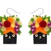Erstwilder Terry Runyan Catmen Miranda Drop Earrings