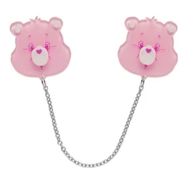 Erstwilder Care Bears 2 Cheer Bear Smiles Cardigan Clips 1 Erstwilder Care Bears 2 Cheer Bear Smiles Cardigan Clips