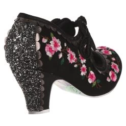 Irregular Choice Cherry Blossoming Black 7 Irregular Choice Cherry Blossoming Black -Chic Shoes Store CherryBK6