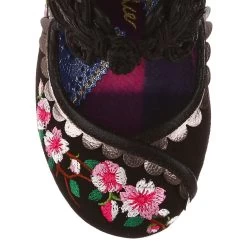 Irregular Choice Cherry Blossoming Black 9 Irregular Choice Cherry Blossoming Black -Chic Shoes Store CherryBK8