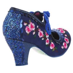 Irregular Choice Cherry Blossoming Blue -Chic Shoes Store CherryBL6