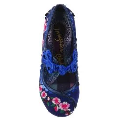 Irregular Choice Cherry Blossoming Blue -Chic Shoes Store CherryBL7