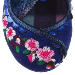 Irregular Choice Cherry Blossoming Blue -Chic Shoes Store CherryBL8
