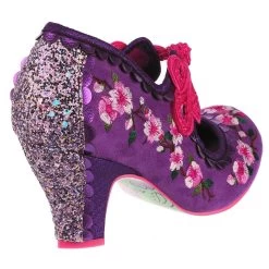 Irregular Choice Cherry Blossoming Purple -Chic Shoes Store CherryPP6