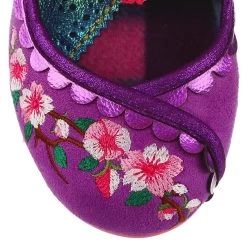 Irregular Choice Cherry Blossoming Purple -Chic Shoes Store CherryPP8
