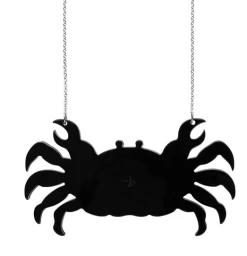 Erstwilder Melanie Hava Crab Gadambal Necklace -Chic Shoes Store CrabNL5