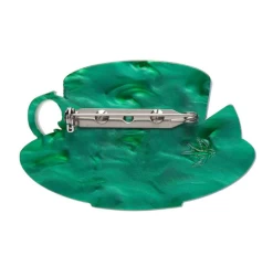 Erstwilder Botanical Fruit Cuppa Tea Brooch -Chic Shoes Store Cuppa3