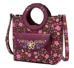 Vendula Piggy Bank Cutout Handle Grab Bag -Chic Shoes Store Cutout3