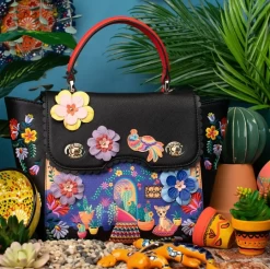 Vendula Mexican Garden Delilah Shoulder Backpack Grab -Chic Shoes Store Delilah5