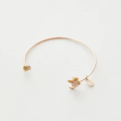 Fable England Enamel Dormouse Bangle