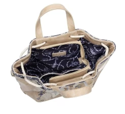 Vendula English Coast Scrapbook Duffle Backpack -Chic Shoes Store Duffle11