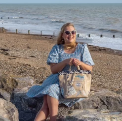 Vendula English Coast Scrapbook Duffle Backpack -Chic Shoes Store Duffle3