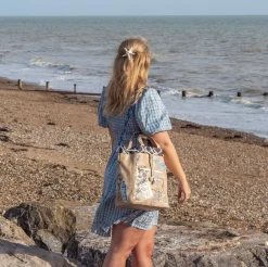 Vendula English Coast Scrapbook Duffle Backpack -Chic Shoes Store Duffle5