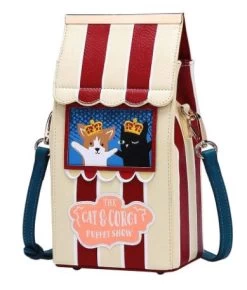 Vendula Heritage Edwardian Pier Puppet Show Crossbody -Chic Shoes Store EWPuppetCB3