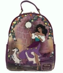 Loungefly Hunchback … Esmeralda Mini Backpack