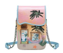 Vendula Surf Shack Evening Phone Pouch Bag