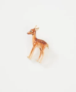 Fable England Fawn Brooch