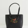 Fable England Fawn Embroidered Tote