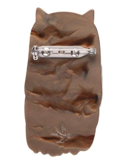 Erstwilder Terry Runyan Feather Dress Brooch -Chic Shoes Store FeatherDress2