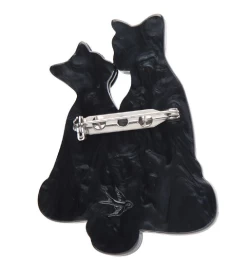 Erstwilder La Belle Epoque Feline Embrace Brooch -Chic Shoes Store FelineEmbrace3