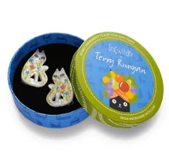 Erstwilder Terry Runyan Feline Florescence Hair Clips Set -Chic Shoes Store FelineHair3