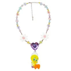 Irregular Choice Looney Tunes Flowers For Tweety Necklace