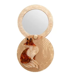 Erstwilder La Belle Epoque La Formidable Fauve Mirror Compact -Chic Shoes Store FormidMirror3