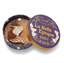 Erstwilder La Belle Epoque La Formidable Fauve Mirror Compact -Chic Shoes Store FormidMirror4