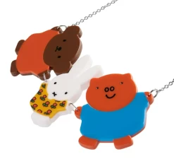 Erstwilder Miffy And Friends Necklace -Chic Shoes Store Friends3