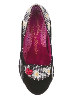 Irregular Choice Future Ladybug 2 Black -Chic Shoes Store FutureBK4