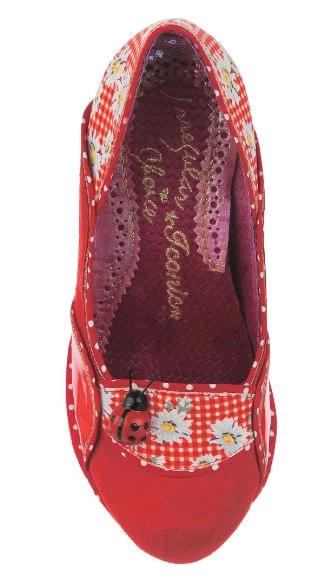 Irregular Choice Future Ladybug 2 Red 4 Irregular Choice Future Ladybug 2 Red - Image 4