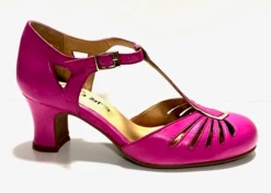 Rock N Dot Dafne Fuxia -Chic Shoes Store Fuxia2