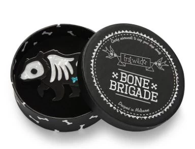 Erstwilder BB20 Grizzly Gruesome Brooch 2 Erstwilder BB20 Grizzly Gruesome Brooch - Image 2