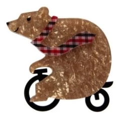 Erstwilder 10th BD Grouchy Bear Brooch