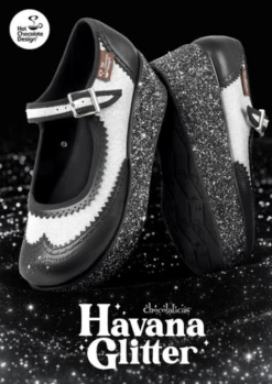 Hot Chocolate Design Havana Glitter -Chic Shoes Store HavanaGlitter4
