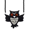 Erstwilder All Hallows Eve A Halloween Hoot Necklace