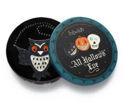 Erstwilder All Hallows Eve A Halloween Hoot Necklace -Chic Shoes Store HootNL4